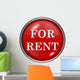 Red round Glossy Icon