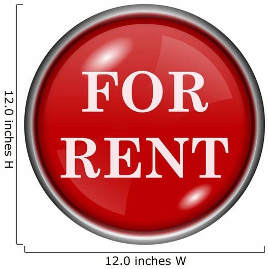 Red round Glossy Icon