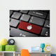 Red Fruit Keyboard Key