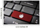 Red Fruit Keyboard Key