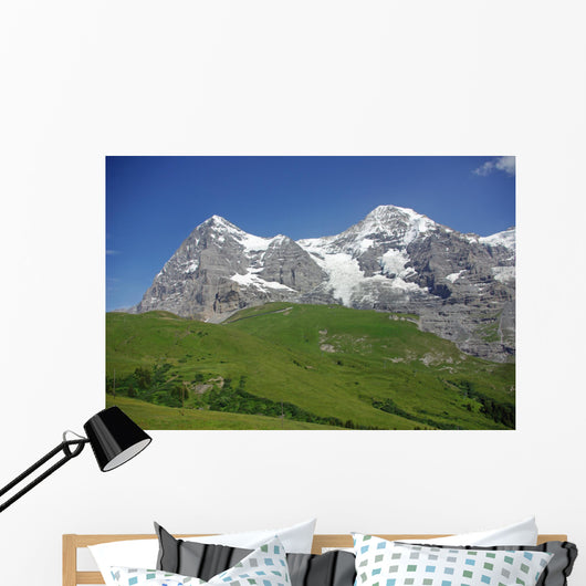 Triumvirate Eiger, Mönch and Jungfrau Wall Mural