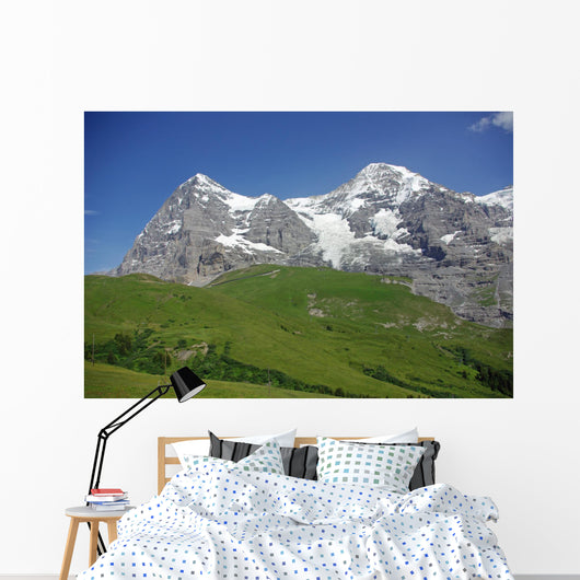 Triumvirate Eiger, Mönch and Jungfrau Wall Mural