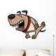 Vector illustration of Angry Dog Wall Decal