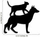 Dog and Cat Wall Decal