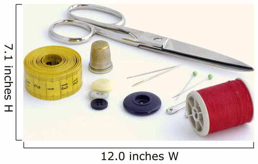 Seamstress Tools Wall Decal