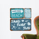 Beach Tin Signs Collection