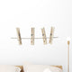 Clothespins Rope