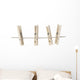 Clothespins Rope