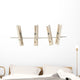 Clothespins Rope
