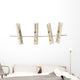 Clothespins Rope