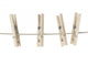 Clothespins Rope