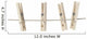 Clothespins Rope