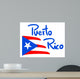 Flag Puerto Rico Wall Decal
