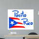 Flag Puerto Rico Wall Decal