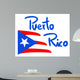 Flag Puerto Rico Wall Decal