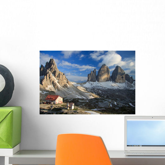 Three Peaks Mount Paterno Wall Mural