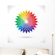 Circle Colorful Elements Wall Decal