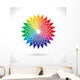 Circle Colorful Elements Wall Decal