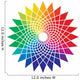 Circle Colorful Elements Wall Decal