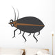 Brown and Black Beetle Wall Decal