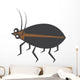 Brown and Black Beetle Wall Decal