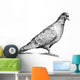 Watching Pigeon Wall Decal
