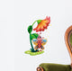 Butterfly Waving below Giant Wall Decal