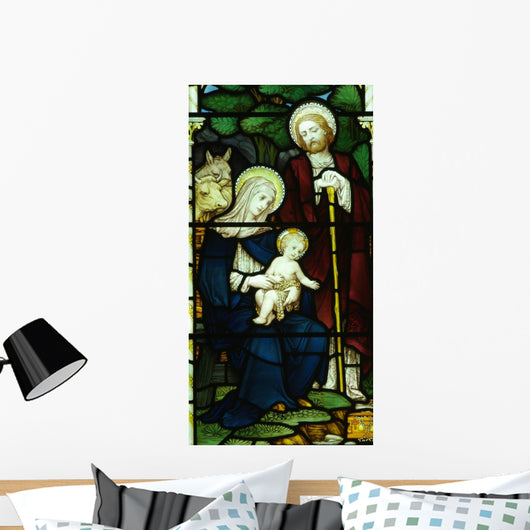 Nativity Birth Jesus Stained