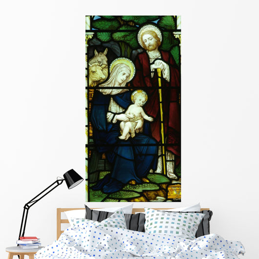 Nativity Birth Jesus Stained