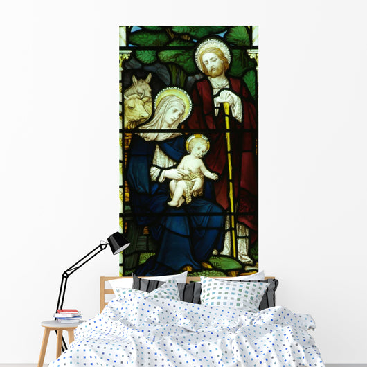 Nativity Birth Jesus Stained
