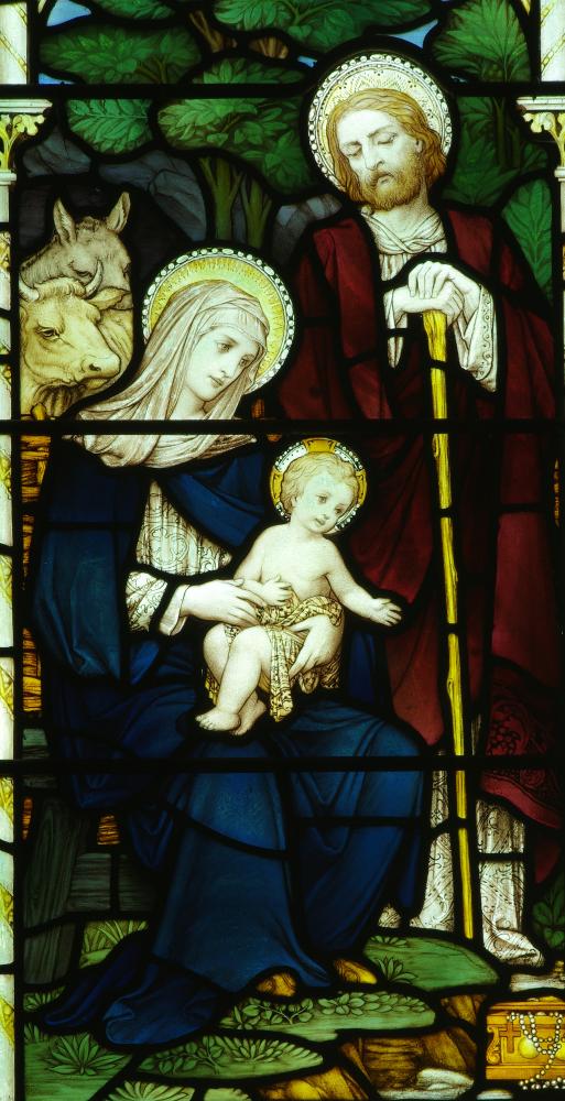 Nativity Birth Jesus Stained