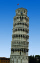 Leaning Tower of Pisa with Blue Sky Wall Mural