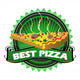 Best pizza badge Wall Decal