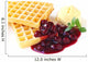 Waffles with Cherries and