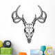 Deer Skull Wall Decal