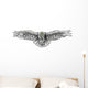 Owl Painted Wall Decal