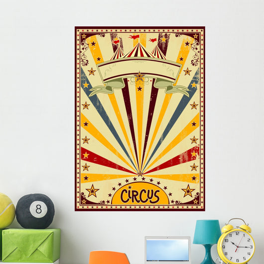 Circus Wall Mural