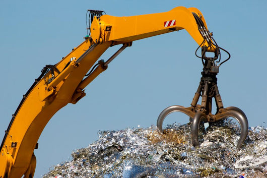 Close-up Crane for Recycling