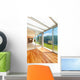Interior Apartment with Garden Wall Mural