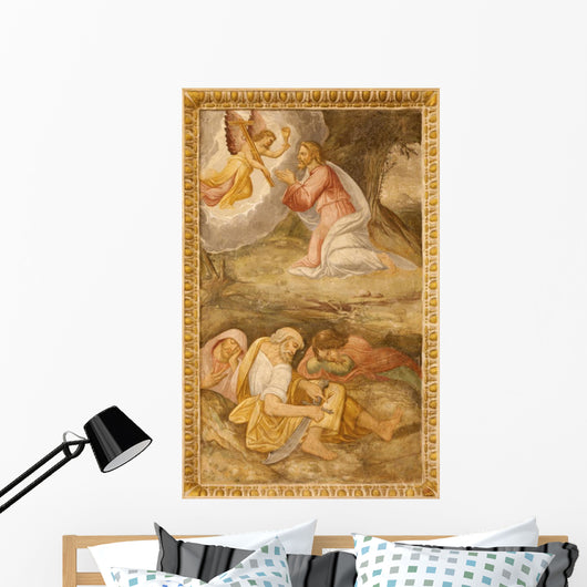 Fresco Jesus Prayer Gethsemane
