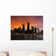 Wonderful Chicago Skyscrapers Silhouette Wall Decal