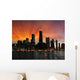 Wonderful Chicago Skyscrapers Silhouette Wall Decal