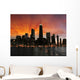Wonderful Chicago Skyscrapers Silhouette Wall Decal