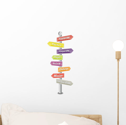 Teamwork Word Cloud Colorful