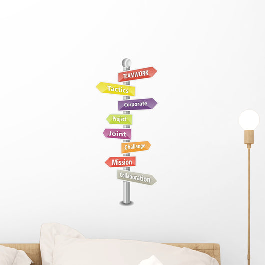 Teamwork Word Cloud Colorful