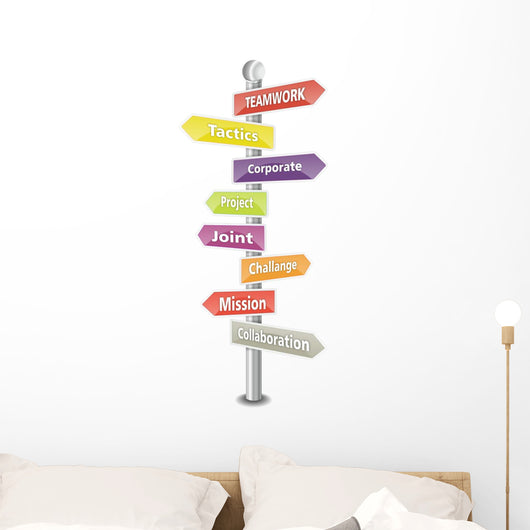 Teamwork Word Cloud Colorful