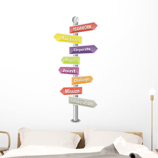 Teamwork Word Cloud Colorful