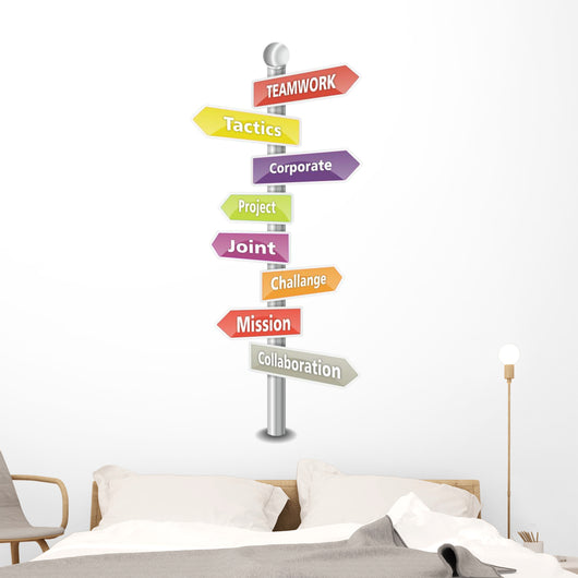 Teamwork Word Cloud Colorful