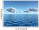 Beautiful sea and clouds sky - digital artwork Wall Mural