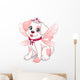 Pink Fairy Dog Wall Decal